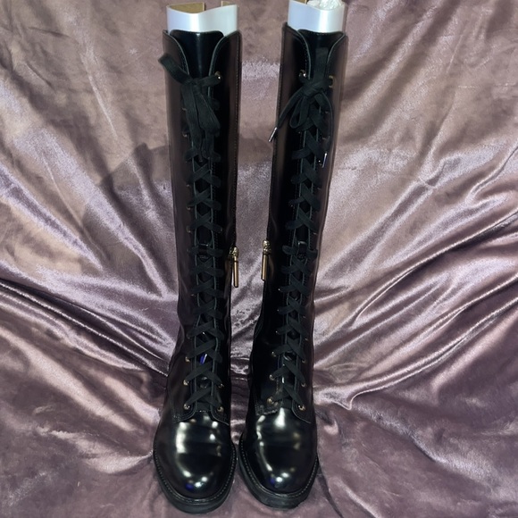 Louise Et Cie Lace-up Knee High Boots SZ 10 M NWT IN BOX - Picture 4 of 15